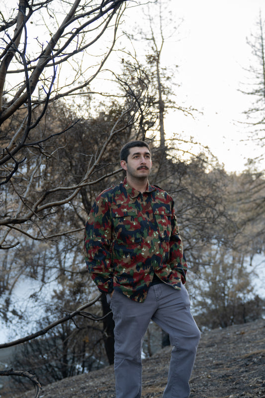 SWISS TAZ 83 ALPENFLAGE FIELD SHIRT