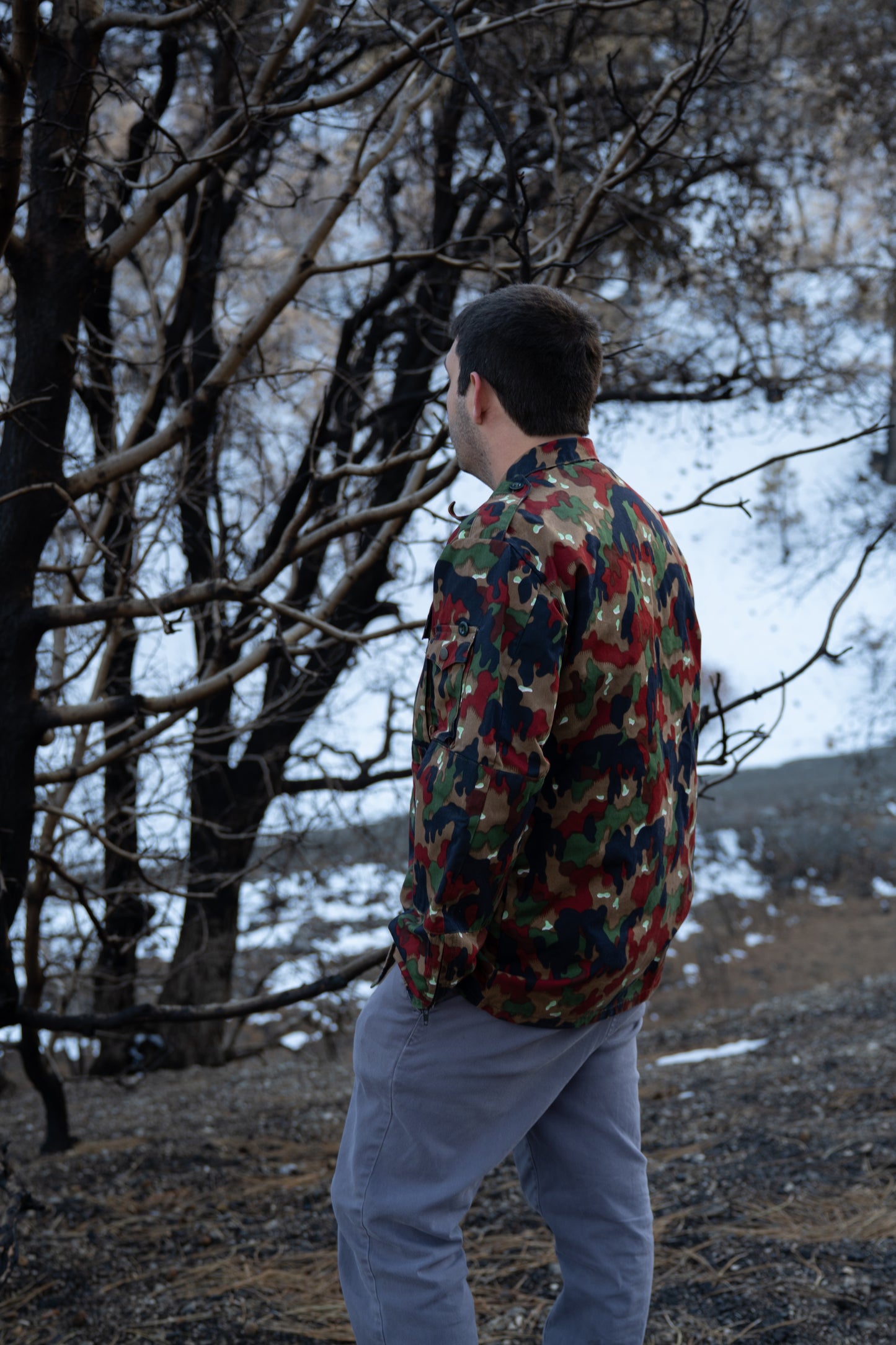 SWISS TAZ 83 ALPENFLAGE FIELD SHIRT