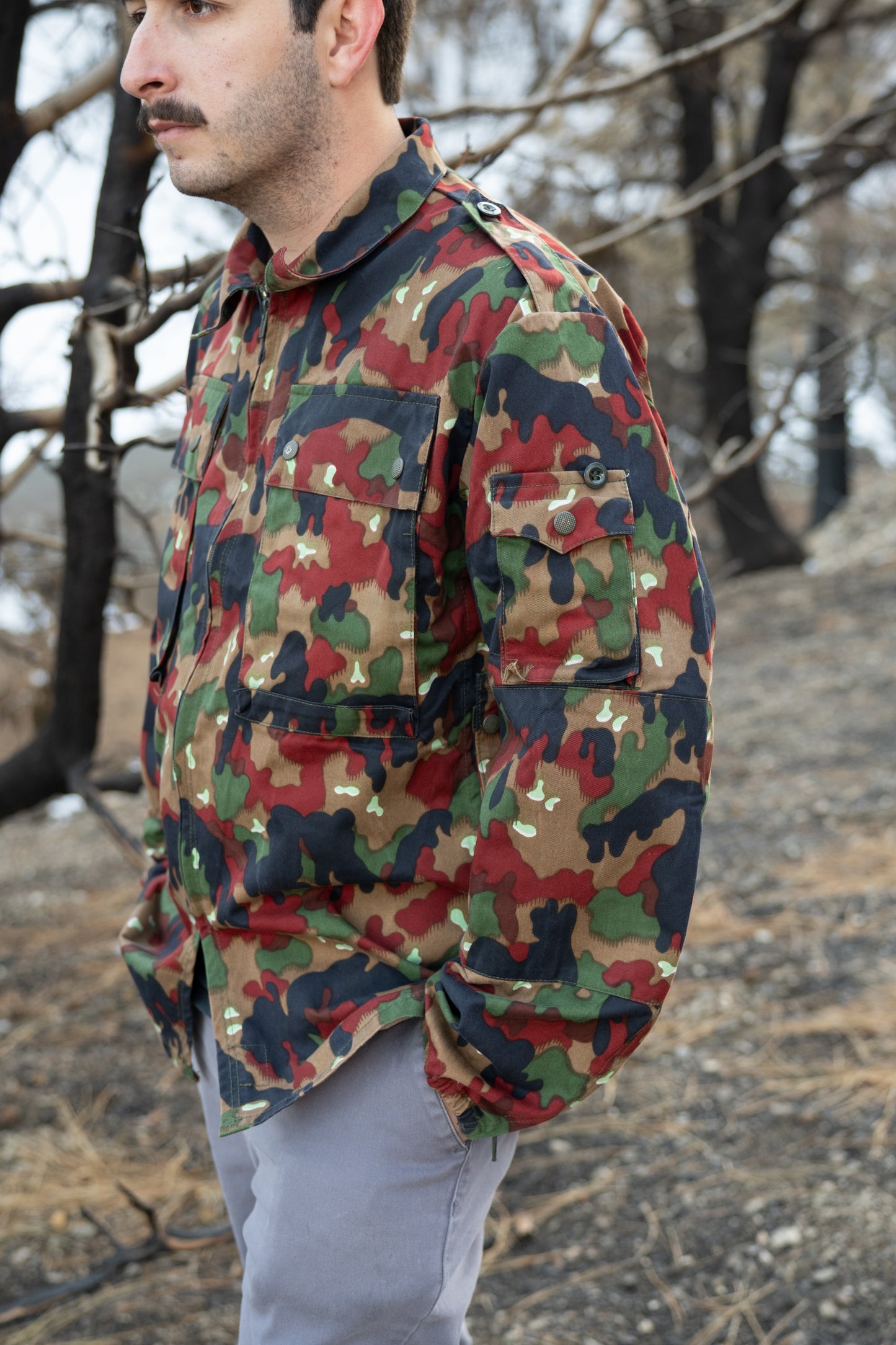 SWISS TAZ 83 ALPENFLAGE FIELD SHIRT