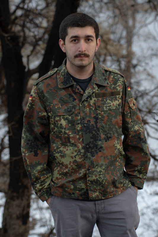 GERMAN FLECKTARN FIELD SHIRT LIKE NEW