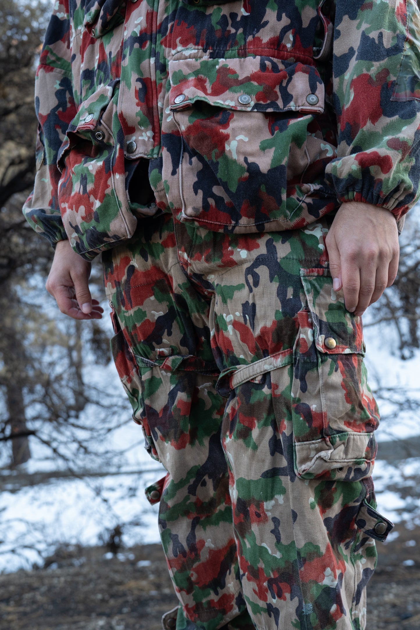 SWISS M70 ALPENFLAGE FIELD JACKET