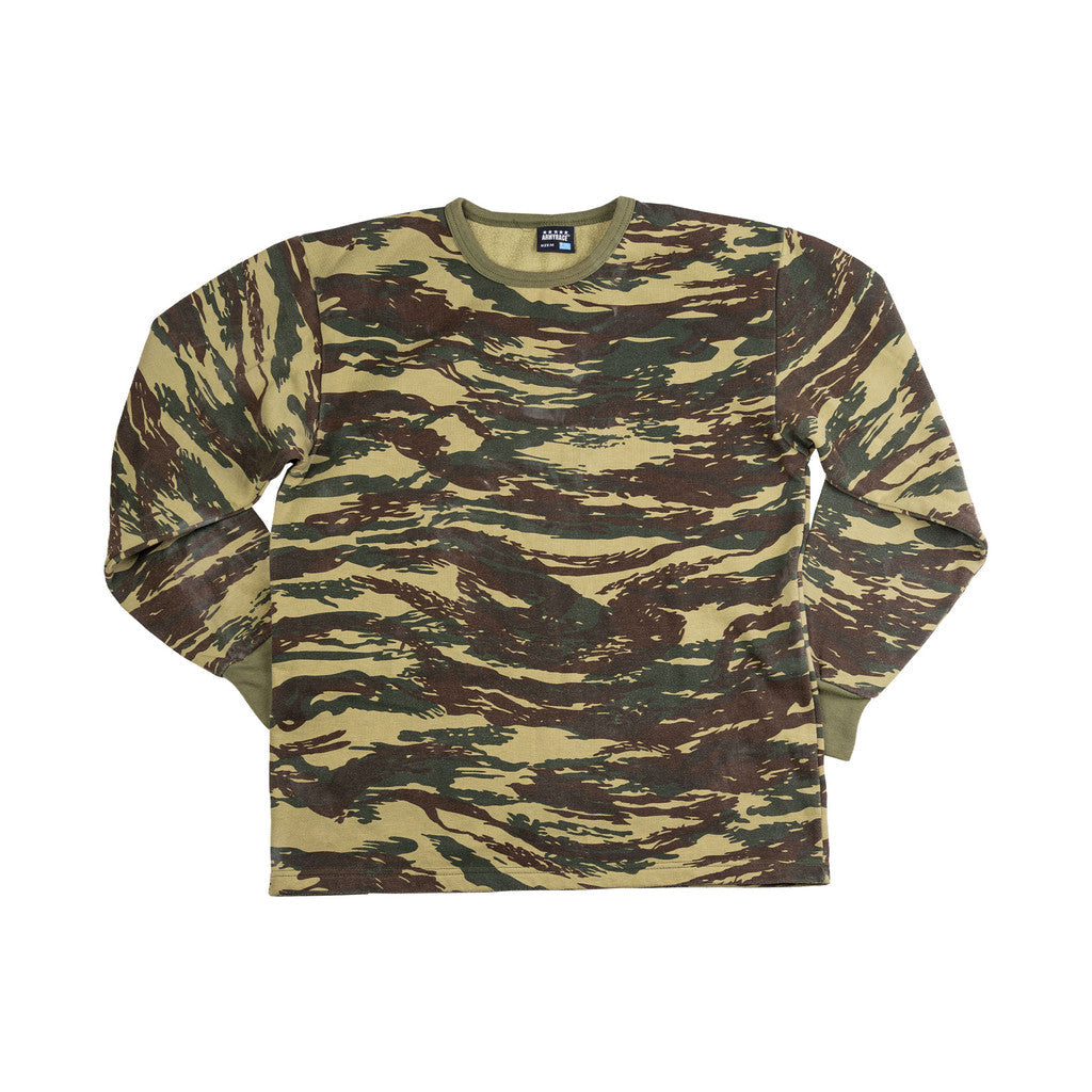 GREEK LIZARD CAMO SWEATSHIRT