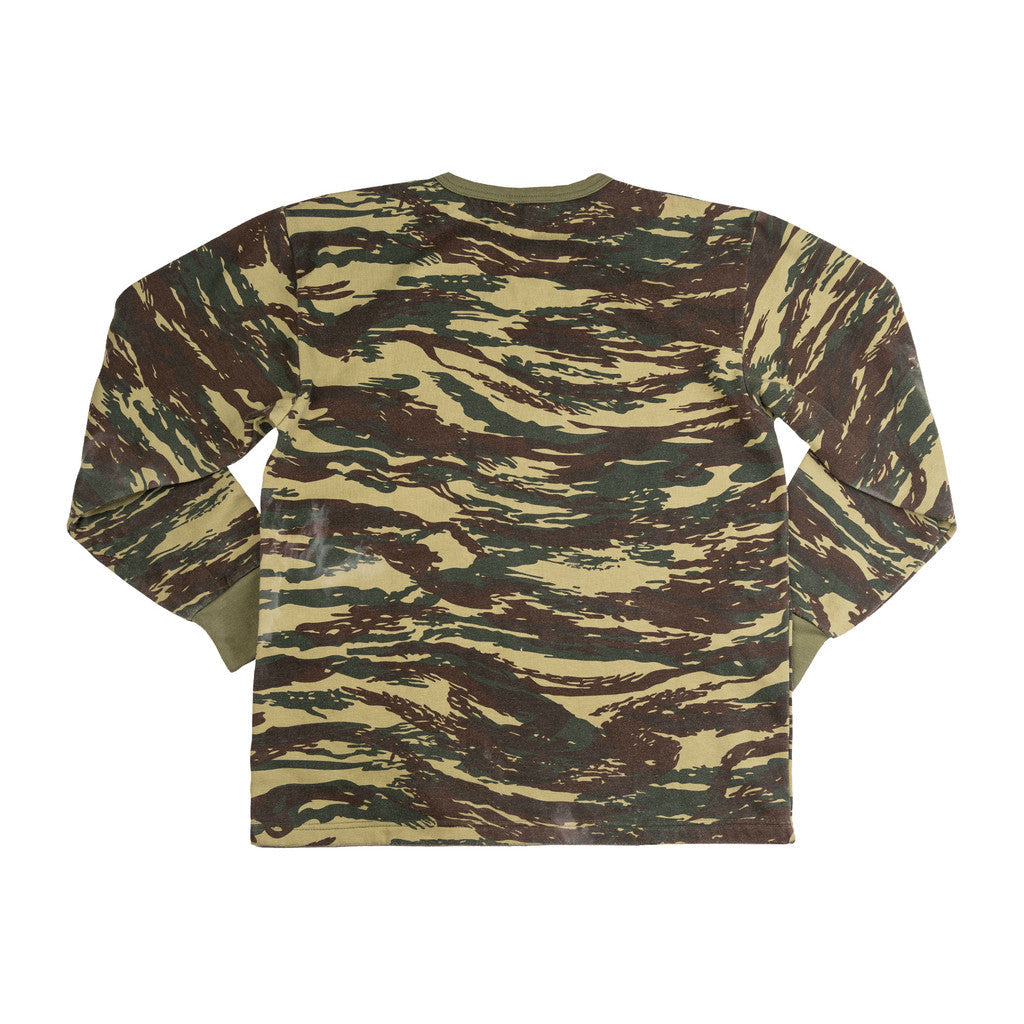 GREEK LIZARD CAMO SWEATSHIRT