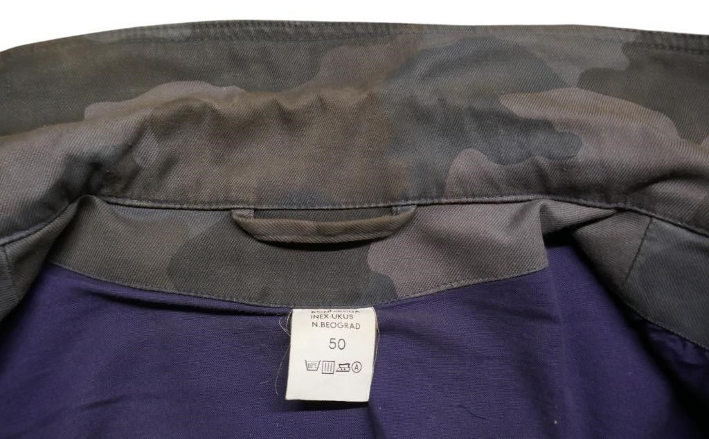 SERBIAN M89 BLUE / GRAY AMOEBA JACKET