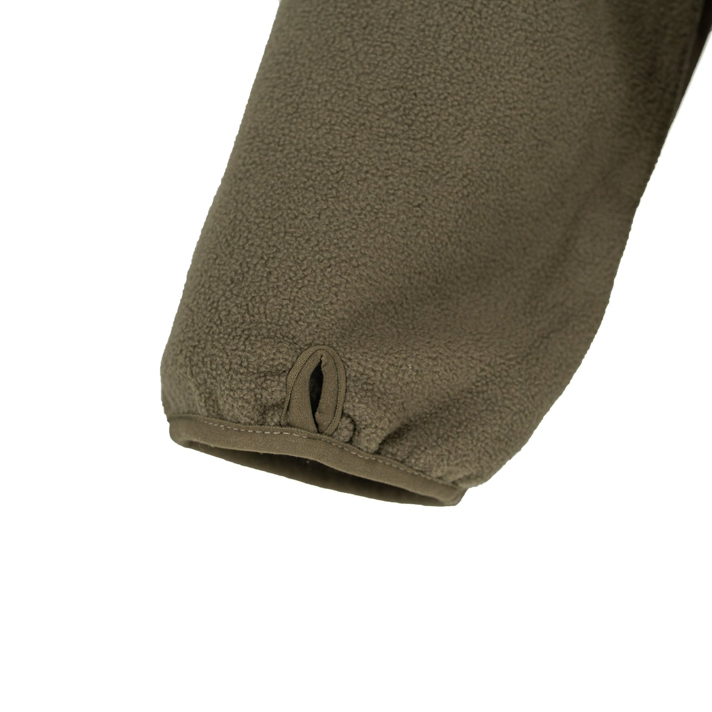 GERMAN BUNDESWEHR OLIVE FLEECE JACKET